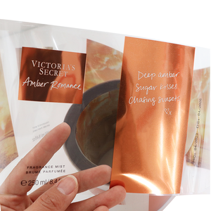 Etiquetas Adhesivas para Botellas de Envases de Productos para el Cuidado de la Piel, Impresión Serigráfica CMYK de Primera Calidad, Estampado en Caliente - Product Image 4