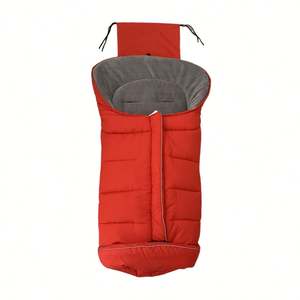 Gigoteuse imperméable bleue pour poussette, sac de couchage pour bébé nouveau-né avec fermeture éclair - Product Image 3