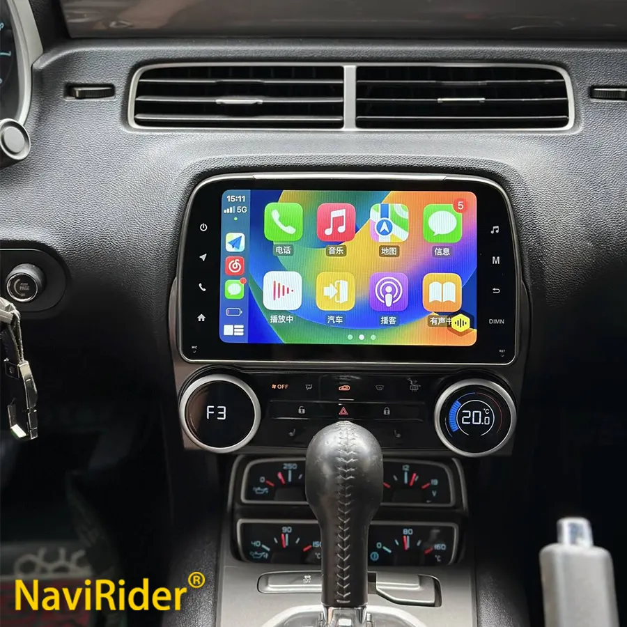 Navirider pour Chevrolet camaro 2010-2015 autoradio Android 13 Auto Navigation GPS stéréo lecteur vidéo DVD multimédia DSP 4G WIFI