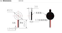 Buzzer Magnetik 3~12v 85db dengan Timer, Harga Terjangkau, Dual Tipis 12mm, Produsen Buzzer Piezo Suara