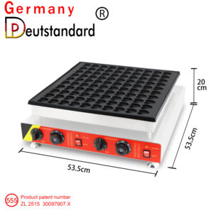 100 قطعة الاستخدام التجاري poffertjes الشواية/dorayaki آلة فطيرة صانع - Product Image 1