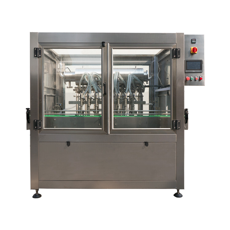 Автоматическая многофункциональная машина для запечатывания и маркировки жидкостей с 8 головками