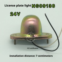 Éclairage de plaque d'immatriculation pour remorque et camion 24V