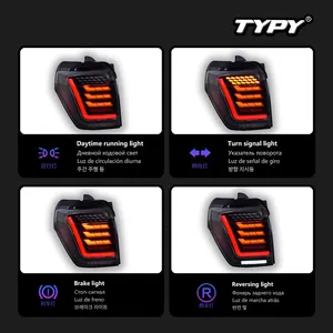 Luces Traseras TYPY para TOYOTA 4Runner, Lámpara Trasera LED con Proyector, Luz de Circulación Diurna, Accesorios Automotrices 2010-2023 - Product Image 4