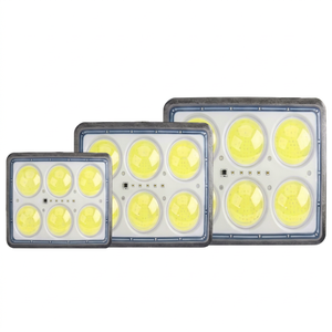 LED Solar <b>Flood</b> <b>Light</b> 300W COB 6000K IP67 Aluminum Wall Mounted Garden Lighting CE Certified - Product Image 1