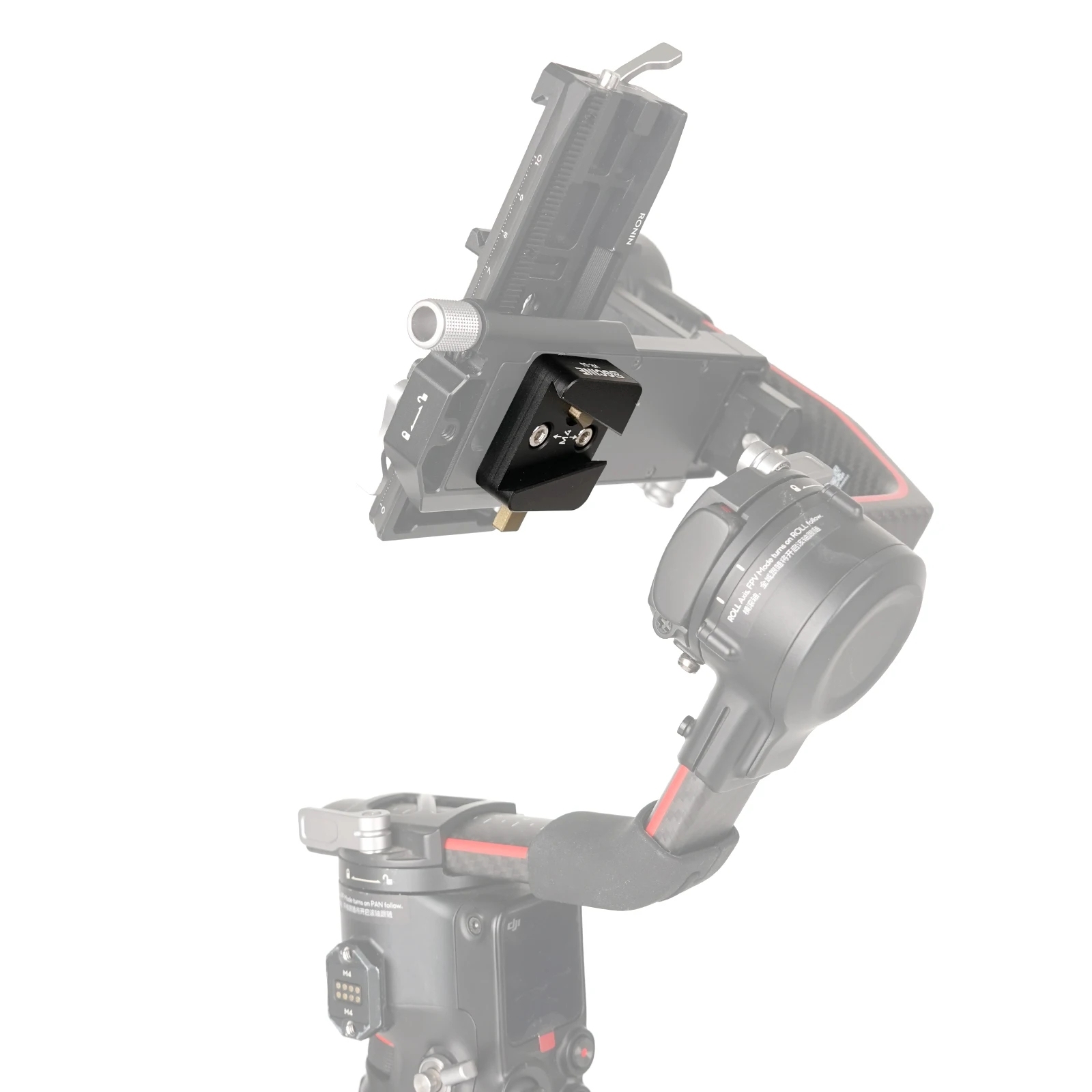 ZGCINE VM-VP4 Plaque V-Mount Rotative L Arca-Swiss - Compatible Sony FX3 FX30 A7S III Canon R5 R6 Panasonic GH6