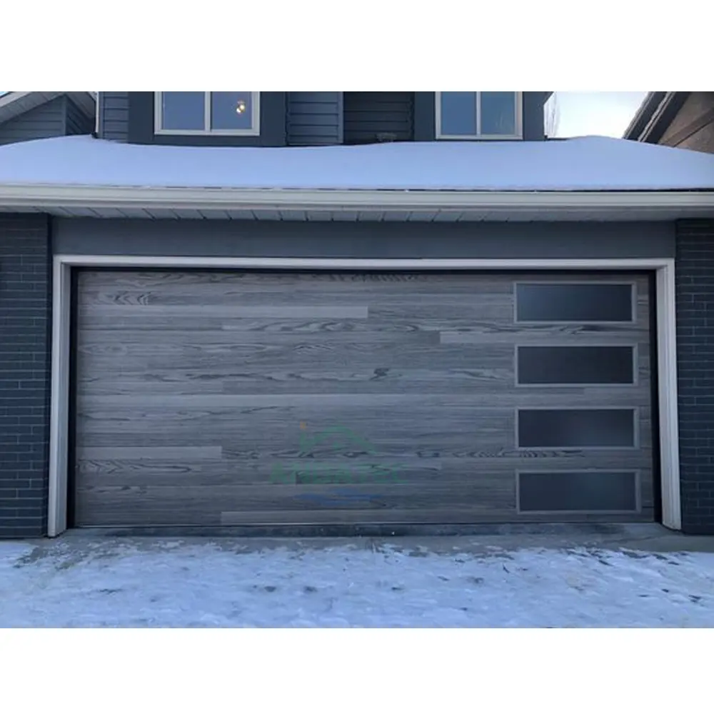 Electric modern steel garage door for dealers 9x8 garage door