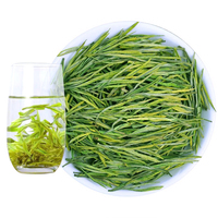 Thé vert en gros, qualité supérieure, grandes feuilles, thé blanc Anji 80G pour le service de thé au bureau et l'approvisionnement commercial en boissons