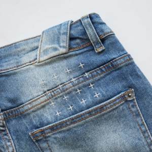 <span class=keywords><strong>Pacas</strong></span> de Jeans Nuevos con Estampado Digital, Jeans de Diseñador, Jeans Rock Rivals, Pantalones para Hombre, Nueva Moda - Product Image 5
