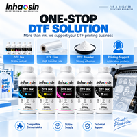 Encre textile DTF pour Epson XP600 I3200, flux fluide pour tissus coton, polyester, film PET, directement de l'usine, sans colmatage, service OEM