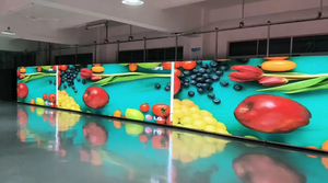 p3.91 Full Color Indoor Advertising Rental Curved Digital <b>Mobile</b> Flexible SMD Poster Window <b>TV</b> LED Display Screen - Product Image 5
