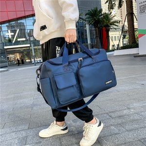 Büyük kapasiteli su geçirmez spor salonu seyahat çantası sıcak satmak OEM + ODM omuz seyahat spor spor spor Tote özel spor çanta - Product Image 3