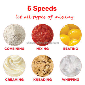 Mesin pencampur tepung Mini 3QT 300W elektrik kompak pencampur makanan Batidora Para Harina ringan untuk kue rumah batiora - Product Image 5