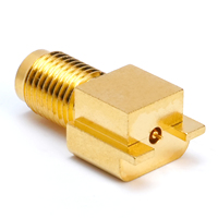 Adaptateur Connecteur Coaxial RF 2,92 mm 2.92-KFDG K Connecteur 40 GHz 50 Ohms Mâle Femelle Précision Micro-ondes RF