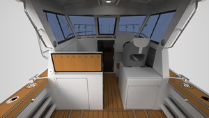 Bateau de pêche en eau salée Seaking Boat 770max 28 pieds en aluminium pour la pêche en haute mer à vendre - Product Image 6