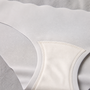 Ensemble de lingerie sans couture effet seconde peau rafraîchissant pour femme, une pièce, soutien-gorge et culotte découpés au laser, broderie, bonnet complet, avec armatures, respirant - Product Image 6
