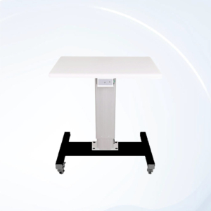 Digitaler Motorisierter Elektrischer Ophthalmologischer Optometrie-Tisch für Augenkliniken mit Geräuscharmer Hebefunktion, Aluminium-Säule und Mobilen Rädern, <span class=keywords><strong>1</strong></span> Jahr Garantie - Product Image 2