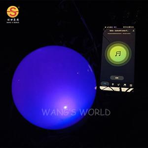 Boules solaires LED, pièces, pour déco de jardin, éclairage d'extérieur, contrôlable par téléphone Mobile - Product Image 5