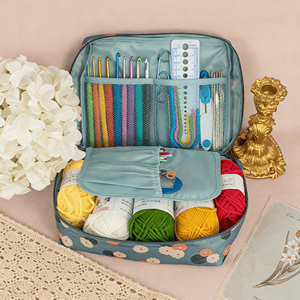 Kit de <span class=keywords><strong>crochet</strong></span> DIY de 58 pièces, ensemble de laine pour <span class=keywords><strong>crochet</strong></span>, ensemble d'outils de tricot pour débutants, sac de <span class=keywords><strong>crochet</strong></span> portable pour voyage, paquet de matériel pour le tricot - Product Image 3
