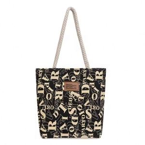 Bolso Tote Vintage de Moda, Hecho a Mano, Acolchado, de Algodón Amarillo, Ligero, Espacioso, Ecológico, para Viajes, Compras, Bolso de Hombro para Mujer - Product Image 4