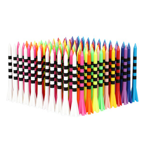 <b>Golf</b> Tee 83mm 70mm Transfer Printed Rocket Head Plastic Tees Durable <b>Golf</b> Course Supplies - Product Image 3