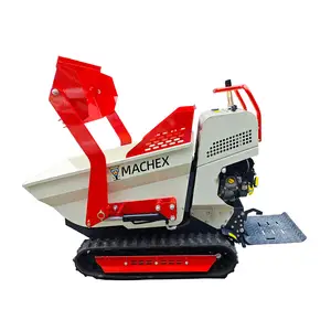 MYD-500 500kg Mini Crawler Dumper EPA 4F Euro 5 khí thải xăng theo dõi động cơ Dumper bánh xích tàu sân bay