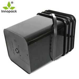 Seau à peinture en plastique carré de 20L recyclable 20L avec logo personnalisé durable - Product Image 2