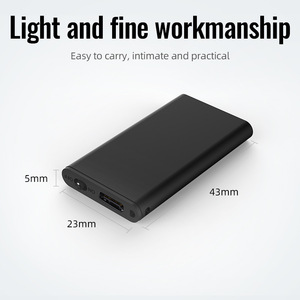 Q1 + Mini Ghi âm giọng nói nhỏ âm thanh kích hoạt Thiết bị ghi âm kỹ thuật số ghi âm chuyên nghiệp với hấp phụ từ tính - Product Image 5