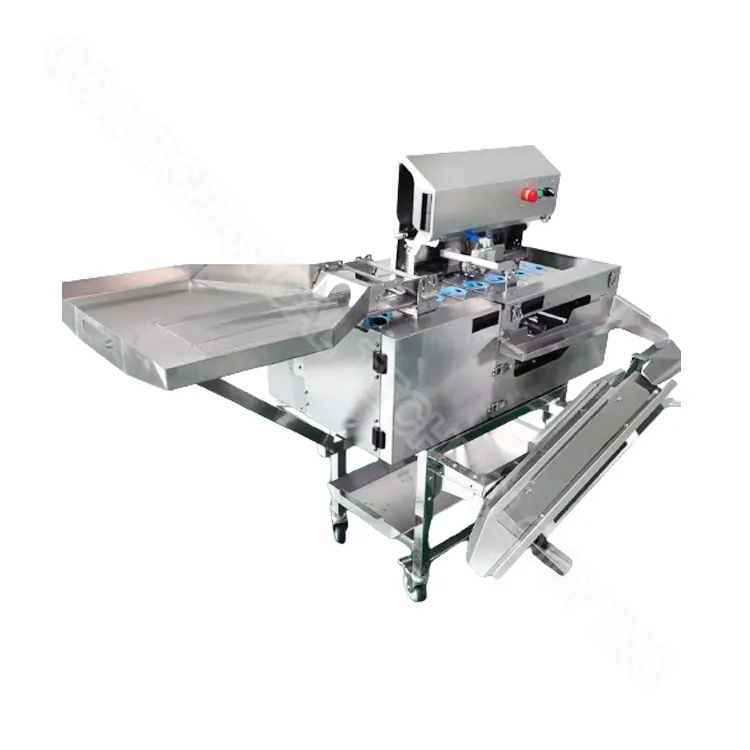 Stainless Steel Cracking Liquid Process Breaking Automatic Crack Beaters Separator Egg White And Yolk Separating Machine