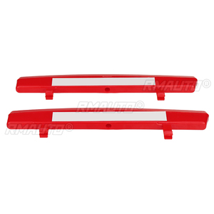 Paire de bandes décoratives pour calandre avant supérieure de voiture pour Dodge Ram 1500 2019 2020 2021 - Product Image 3
