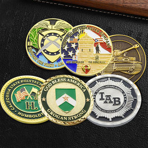 Tek kaplama ile özelleştirilmiş paralar tedarikçisi promosyon hediyelik eşya sikke - Product Image 2