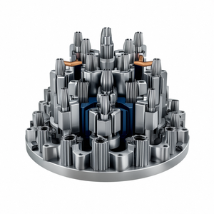 Pièces en acier inoxydable et en aluminium usinées avec précision par CNC, avec services d'électro-érosion à fil et de brochage, OEM - Product Image 5