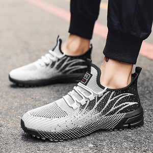 Zapatillas de correr de malla unisex, ligeras, transpirables, deportivas de verano, para hombre y mujer, para entrenamiento físico al aire libre, talla 40 45 - Product Image 2