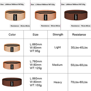 Anneau de Pilates en tissu tricoté dégradé marron multi-tailles pour yoga, fitness, étirement des jambes, <span class=keywords><strong>danse</strong></span>, renforcement du tronc, personnalisable - Product Image 3