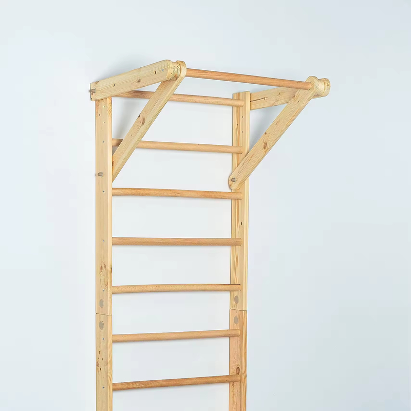 Wooden Stall Bar Swedish Ladder Suspension