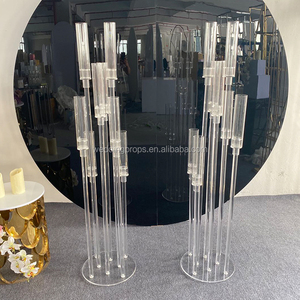 Di alta Qualità In Metallo Supporto di Candela Stand Da Tavolo Centrotavola Per La Decorazione di Nozze - Product Image 3