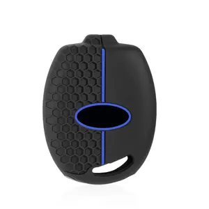 Pour <span class=keywords><strong>Ford</strong></span> Mondeo Focus Fusion <span class=keywords><strong>Fiesta</strong></span> Galaxy Transit <span class=keywords><strong>2008</strong></span> 2006 2007 Nouvelle Coque de <span class=keywords><strong>Clé</strong></span> de Voiture en Silicone à 3 Boutons Accessoires - Product Image 6