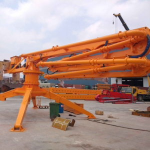 Usine JIUHE 17 m pompe à béton plaçant la flèche stationnaire araignée béton Place Boom sans poids d'équilibre - Product Image 1