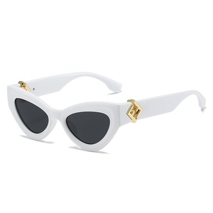 Gafas de Sol de Moda al por Mayor 2025, Gafas de Sol con Protección UV400 y Diseño de Ojo de Gato con Logotipo Personalizado para Mujer - Product Image 6