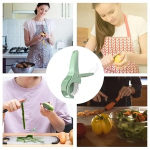 Outil multifonctionnel pour couper les fruits, les jambonnières, les bananes, les concombres, diviseur de poisson et de tofu, ustensiles de cuisine, appareil à découper les boulettes de viande - Product Image 4