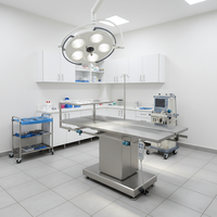 Multifunction Veterinary Medical Surgical Pet Dog Stainless Steel Electric Platform Operating Table Disposal Exam Table