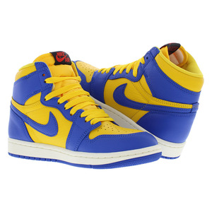 รองเท้าบาสเก็ตบอลสำหรับผู้หญิง Nike 1 RETRO HI OG รองเท้าบาสเก็ตบอลตัวแทนข้าวโพด/เกมรอยัล/เรือใบขนาด10