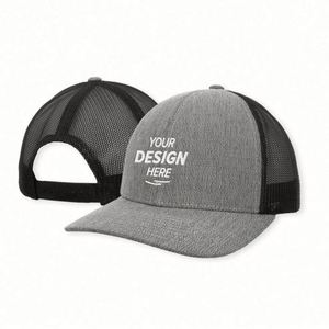 Gorra de malla trucker lisa de marca personalizada, gorra de béisbol de moda, telas de lona, rizo y terciopelo para ciclismo al aire libre y estilo hip hop - Product Image 1