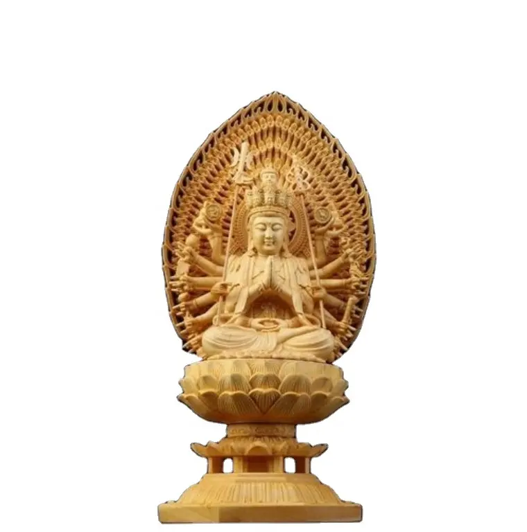 Estatuillas grandes de bronce, estatua de Buda sentado en bronce