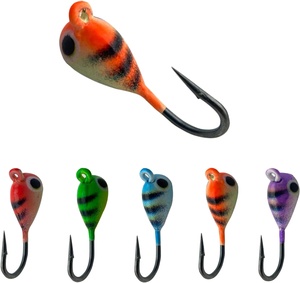 Bộ Dụng Cụ Câu Cá Trên Băng 1.7G, Mồi Câu Cá Trên Băng Mồi Câu Cá Mềm Mồi Câu Cá Walleye <span class=keywords><strong>Crappie</strong></span> - Product Image 1