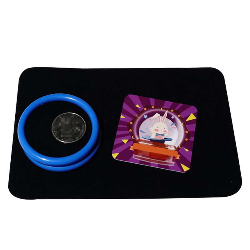 BrilliantMagic, оптовая продажа, волшебные кольца, свисают, монета с призраком, монета с крупным планом для детей, волшебное шоу