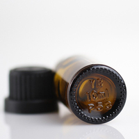 5ml-100ml flacon compte-gouttes de sérum en verre ambré flacon compte-gouttes d'huile capillaire conteneur pour huile corporelle