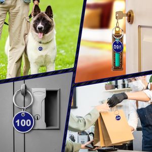 1-100 tìm nguồn cung ứng bản đồ số thẻ chìa khóa 30mm Vòng kim loại số thẻ với vòng chìa khóa đánh số Móc Khóa Hành Lý Nhãn ID <span class=keywords><strong>tag</strong></span> - Product Image 4