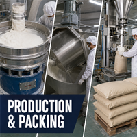 Poudre de Stévia en Gros pour Emballage Personnalisé – Ingrédient Édulcorant pour Boulangerie, Confiserie et Formulations Laitières