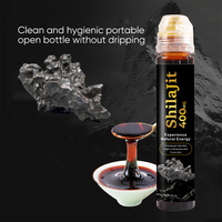 Vente en gros de shilajit himalayen pur résine himalayen puro naturel cuillère or shilajit boisson énergisante shilajit bâtonnets de miel